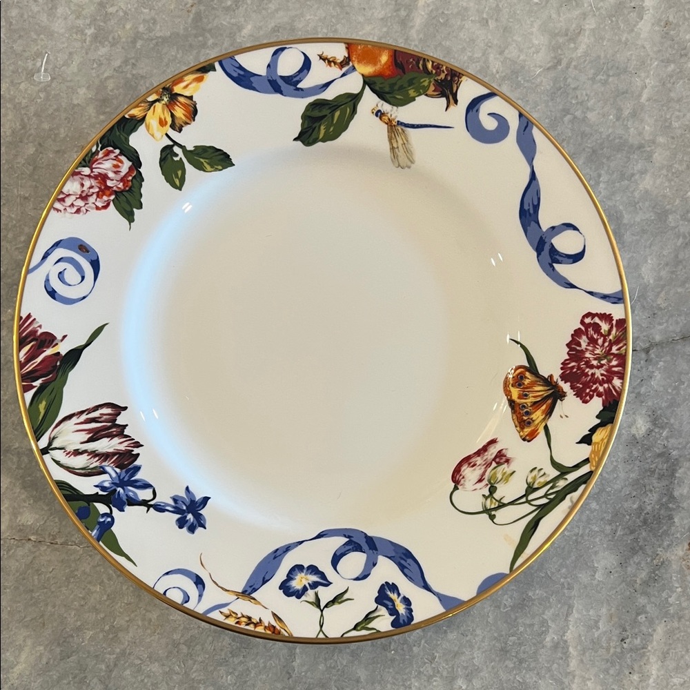 Scalamandre STRAVAGANTE Set of 4 Dinner Plates NWT
